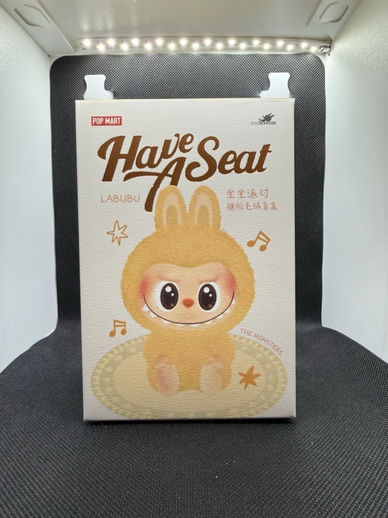 LABUBU THE MONSTERS Have a Seat Vinyl Plush Blind Box – Collectible Designer Toy Figure