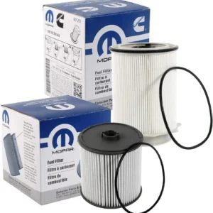 Mopar Fuel Filter 68157291AA Diesel Engine Replacement Filter 2 Pack – OEM Quality Fuel System Protection for Ram Cummins Trucks