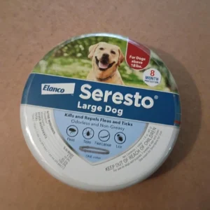 Seresto by Elanco Flea & Tick Prevention Collar for Large Dogs 18 lbs+ – 8 Month Protection