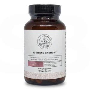 Happy Mammoth Hormone Harmony 72 Vegan Capsules – Women’s Hormone Balance & Wellness Support Supplement