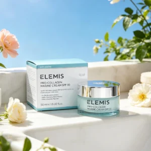 Elemis Pro-Collagen Marine Cream SPF 30 50ml / 1.6oz – Anti-Aging Moisturizer with Sun Protection for Firm, Hydrated Skin