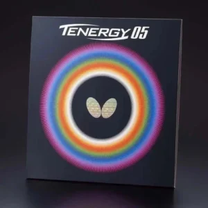 Butterfly Tenergy 05 Table Tennis Rubber 2.1mm Black – Professional Ping Pong Rubber Sheet for Speed, Spin & Control