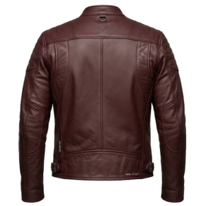 burgundy jacket back