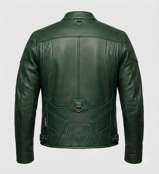 green jacket back 2
