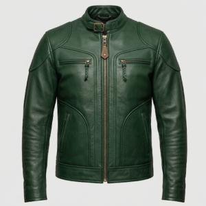 green jacket front 2