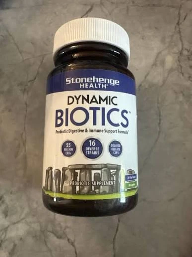 Stonehenge Health Dynamic Biotics Probiotic | Digestive & Immune Support | Daily Probiotic Supplement