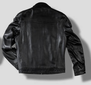 leather jacket back