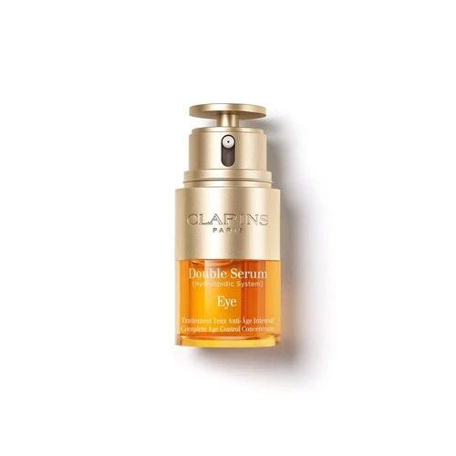 Clarins Double Serum Eye Global Age Control Concentrate 20ml | Anti-Aging Eye Serum | Hydrating Eye Care