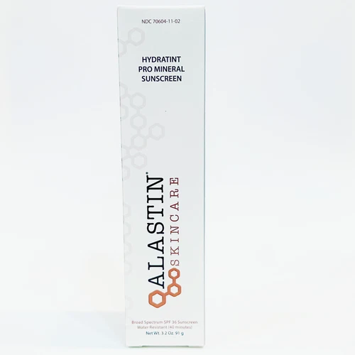 ALASTIN Hydratint Pro Mineral Sunscreen SPF 36 (3.2 oz / 91 g) | Tinted Broad Spectrum Facial Sunscreen | Authentic & New