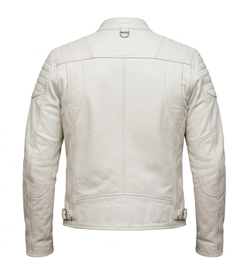 white jacket back