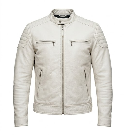 white jacket front