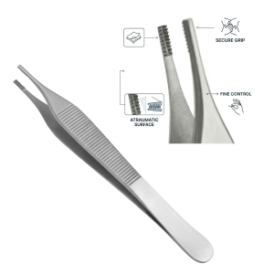 Adson Brown Tissue Forcep 12 Pcs Pack