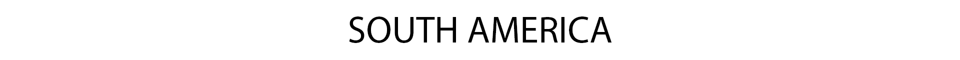 SOUTH AMERICA