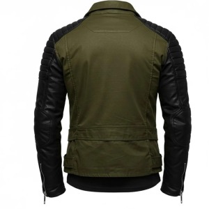 Two-Tone Biker Jacket