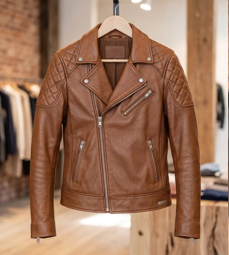 Leather Biker Jacket