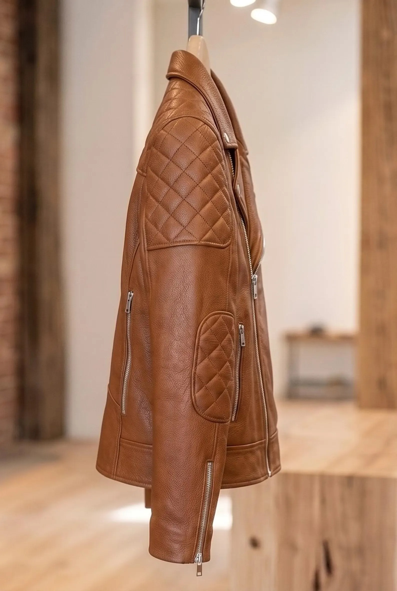 Leather Biker Jacket