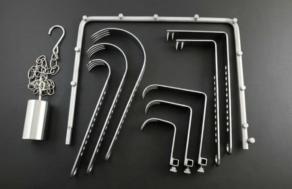 Charnley Initial Incision Retractor Complete Set of 10 PCs Surgical Instruments