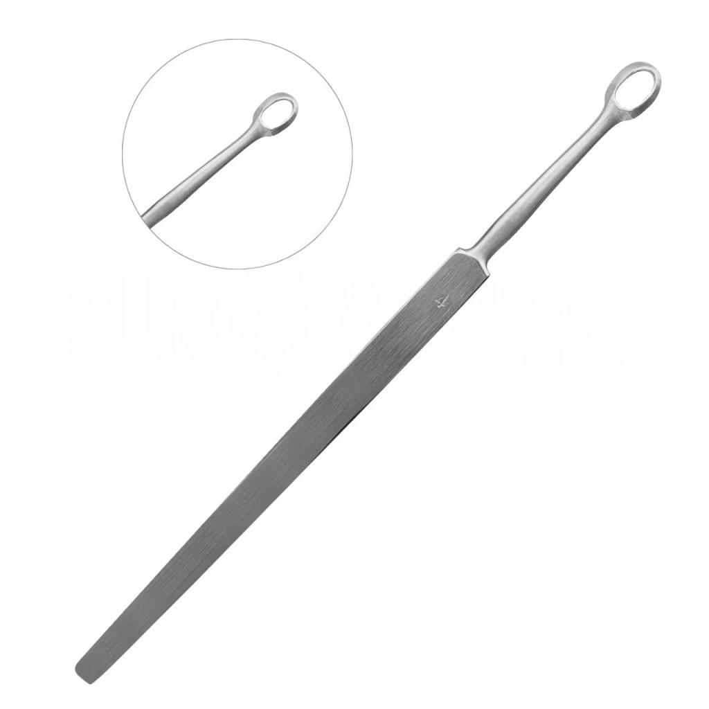 fox dermal curette 4mm 5 5 straight dermatology surgicalmart
