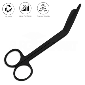 tactical black lister bandage scissors 5 5
